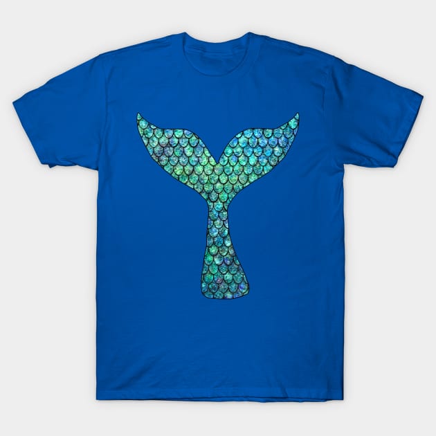 mermaid tail T-Shirt by Uri Holland 